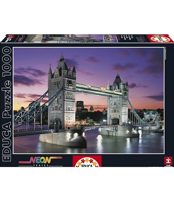 Educa Jigsaw Puzzle - Tower Bridge, London - 1000 pieces
